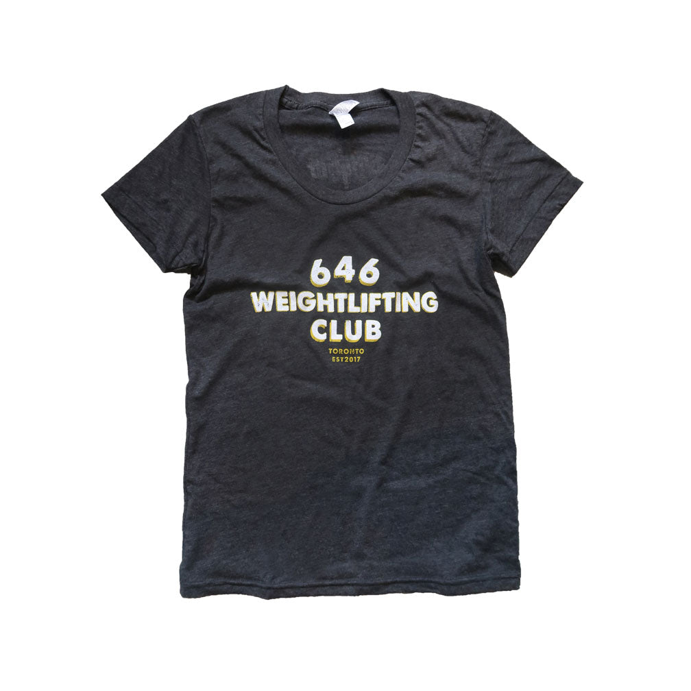 646 Weightlifting Club Tee - Womens