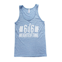 646 Unisex Tank - Athletic Blue